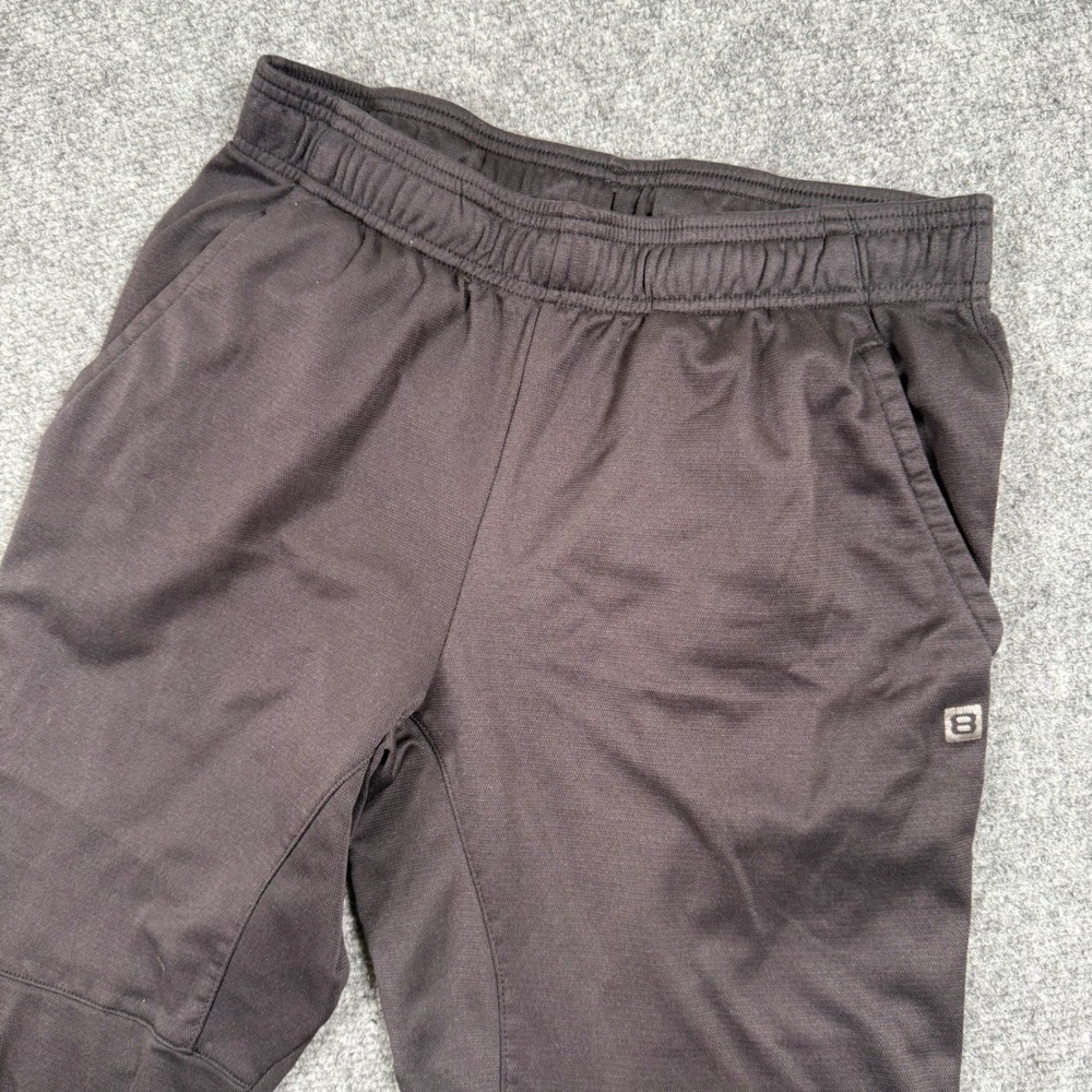Layer 8 Pants Medium Black‎ Jogger Elastic Sweatpants Athletic Training Kids